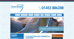Desktop Screenshot of clean-shield.co.uk